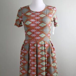 XL LuLaRoe Amelia Dress F06 1092